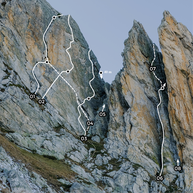 Ressenyes d'escalada al Gra de Fajol
